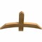 Ekena Millwork Bellingham Rough Sawn Timber Gable Bracket, Western Red Cedar, 36"W x 19"H x 2"D x 4"F, 13/12 Pitch GBW036X19X0204BEL00RWR - alternate 5